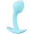 Cuties Mini Buttplug - siliconen anale dildo - blauw (2,6 cm)