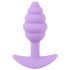 Cuties Mini Buttplug - siliconen anale dildo - paars (2,8cm)