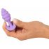 Cuties Mini Buttplug - siliconen anale dildo - paars (2,8cm)