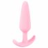 Cuties Mini Anaalplug - silicon - roze (2,1cm)