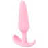 Cuties Mini Anaalplug - silicon - roze (2,1cm)