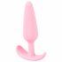 Cuties Mini Anaalplug - silicon - roze (2,1cm)