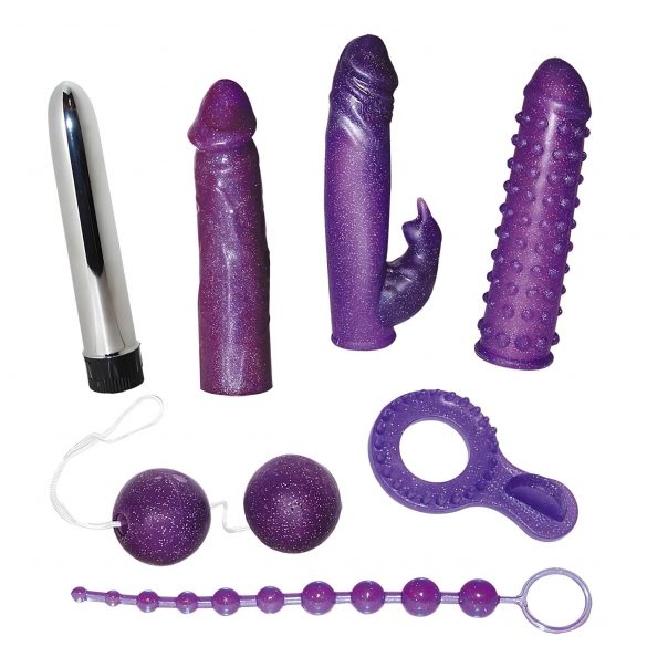 You2Toys - Glitterende vibratorset (7-delig)