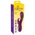 SMILE - oplaadbare 3-motorige vibrator met clitorisstimulator (paars)