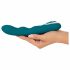 SMILE - oplaadbare, waterdichte roterende G-spot vibrator (groen)