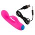 You2Toys bunt. - oplaadbare, waterdichte clitorisstimulator (roze)