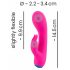 You2Toys bunt. - oplaadbare, waterdichte clitorisstimulator (roze)