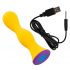 You2Toys bunt. - oplaadbare, waterdichte anale vibrator (geel)