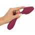 You2Toys Rosenrot - buigzame rozenknop G-spot vibrator (rood)