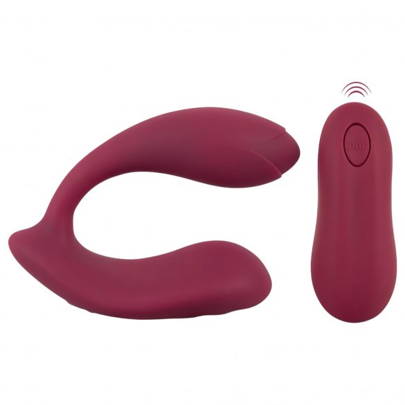 You2Toys Rosenrot - oplaadbare, draadloze draagbare vibrator (rood)