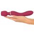 You2Toys Rosenrot - oplaadbare rozen massage vibrator (rood)