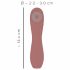 You2Toys Hazel 02 - oplaadbare, flexibele vibrator (paars)