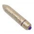 RO-80mm - kleine lipstick vibrator (7 ritmes) - goud