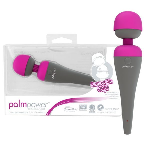 PalmPower massagevibrator met verwisselbare kop