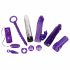 You2Toys - Paarse Voorgerecht - vibratorset (9-delig)