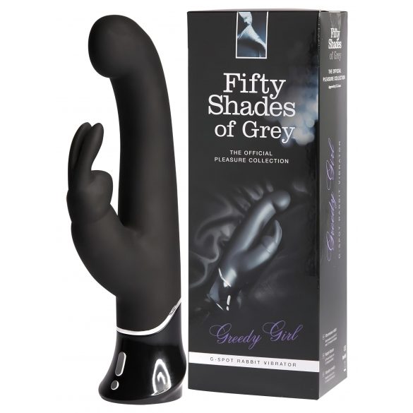 Vijftig tinten van grijs - Vibrator met clitorisstimulator (USB)