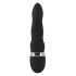 Zwarte USB-twee-motorige vibrator SMILE