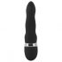 Zwarte USB-twee-motorige vibrator SMILE