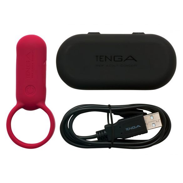 TENGA Smart Vibe - trilring (rood)