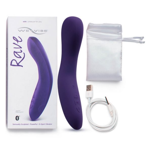 / We-Vibe Rave - Slimme oplaadbare G-spot vibrator (paars)