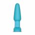 b-Vibe - roterende parels, oplaadbare anale vibrator (turkoois)