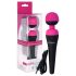 PalmPower Wand - oplaadbare massage vibrator (roze-zwart)