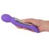 SMILE Wand - Dubbele motor vibrator (paars)