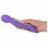 SMILE Wand - Dubbele motor vibrator (paars)