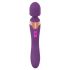 Javida Dubbele - massager vibrator (paars)