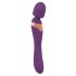 Javida Dubbele - massager vibrator (paars)