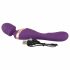 Javida Dubbele - massager vibrator (paars)