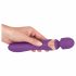 Javida Dubbele - massager vibrator (paars)