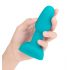 b-Vibe Rimming - roterende parels anale vibrator (turkoois)