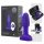 b-Vibe Rimming - roterende parelanale vibrator (paars)