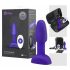 b-Vibe Rimming - roterende parelanale vibrator (paars)