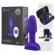 b-Vibe Rimming - roterende parelanale vibrator (paars)