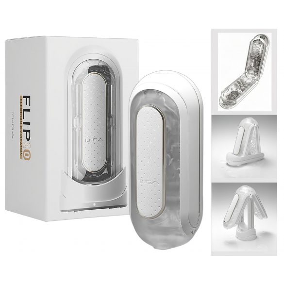 TENGA Flip Zero - vibrerende masturbator (wit)