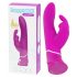 Happyrabbit Curve - oplaadbare vibrator met clitorisstimulator (paars)