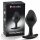 Mystim Rocking Force S - elektro anaal plug dildo - klein (zwart)