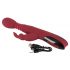 You2Toys Vibrator - stotend-draaiend, verwarmend G-punt vibrator (rood)