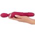 Javida Thrusting - 3in1 massager vibrator (rood)