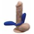 BeauMents Flexxio - oplaadbare, draadloze 2-motorige paarvibrator (blauw)