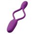 BeauMents Flexxio - oplaadbare, radiografische 2-motorige duo vibrator (paars)