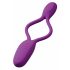 BeauMents Flexxio - oplaadbare, radiografische 2-motorige duo vibrator (paars)