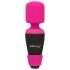 PalmPower Pocket Wand - mini massage vibrator (roze-zwart)