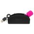 PalmPower Pocket Wand - mini massage vibrator (roze-zwart)