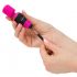 PalmPower Pocket Wand - mini massage vibrator (roze-zwart)