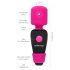 PalmPower Pocket Wand - mini massage vibrator (roze-zwart)