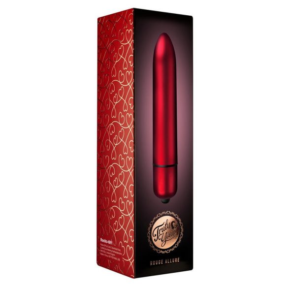 Rouge Allure - standaard staafvibrator (10 snelheden) - rood