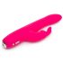 HappyRabbit Curve Slim - waterdichte, oplaadbare clitorisstimulator (roze)